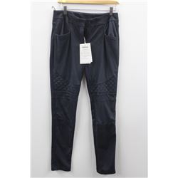 (WOMENS) SPORTALM NAVY TEXTURED PANT SIZE 8