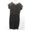 Image 1 : (WOMENS) AAIKO BLACK LEOPARD PRINT DRESS SIZE SMALL