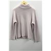 Image 1 : (WOMENS) 360 CASHMERE LIGHT PURPLE TURTLENECK SWEATER