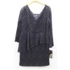Image 1 : (WOMENS) URSULA NAVY LACE AND SEQUIN DRESS SIZE 16