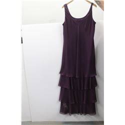 (WOMENS) FRASCARA PURPLE SLEEVELESS DRESS SIZE 18