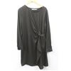 Image 1 : (WOMENS) AAIKO BLACK LONG SLEEVE WRAP DRESS SIZE X LARGE