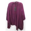 Image 1 : (WOMENS) GRIZAS PURPLE SHAWL SIZE LARGE