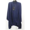 Image 1 : (WOMENS) GRIZAS BLUE SHAWL SIZE SMALL
