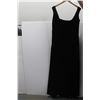 Image 1 : (WOMENS) EDEN MAIDS BLACK VELOUR DRESS SIZE 20