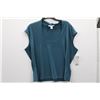 Image 1 : (WOMENS) JOSEPH RIBKOFF BLUE SCOOPNECK TOP SIZE 22