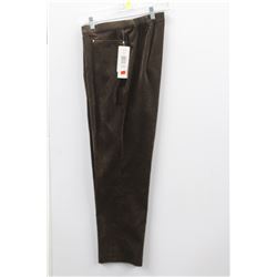 (WOMENS) TANJAY BROWN CORD DRESS PANTS SIZE 10