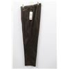 Image 1 : (WOMENS) TANJAY BROWN CORD DRESS PANTS SIZE 10