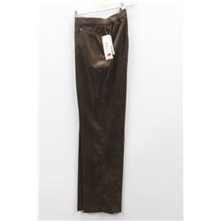 (WOMENS) TANJAY BROWN CORD DRESS PANTS SIZE 12