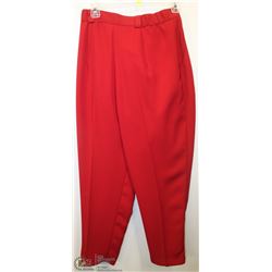 (WOMENS) INGENUITY RED DRESS PANTS SIZE 6