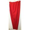 Image 1 : (WOMENS) INGENUITY RED DRESS PANTS SIZE 20