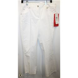 (WOMENS) TANJAY WHITE JEANS SIZE 8
