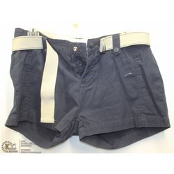 (WOMENS) POWDER ROOM NAVY SHORT SHORTS SIZE 7