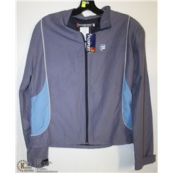 (WOMENS) FLOSPORT LIGHT PURPLE WIND BREAKER SIZE MEDIUM