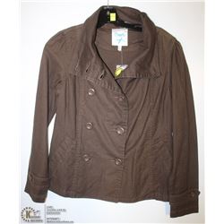 (WOMENS) ORB BROWN SPRING JACKET SIZE SMALL