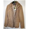Image 1 : (WOMENS) POWDER ROOM BROWN FELT COAT SIZE LARGE