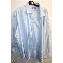 (MENS) SOUL OF LONDON BLUE DRESS SHIRT NECK SIZE 20-20.5