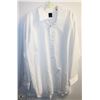 Image 1 : (MENS) DANIEL HECHTER WHITE TEXTURED DRESS SHIRT NECK