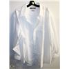 Image 1 : (MENS) LEO CHEVALIER WHITE DRESS SHIRT NECK SIZE 19.5