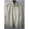 Image 1 : (MENS) PLATINUM CREAM DRESS SHIRT NECK SIZE 14-14.5