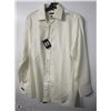 Image 1 : (MENS) BELLISSIMO CREAM DRESS SHIRT SIZE 15