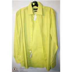 (MENS) HORST GREEN STRETCH DRESS SHIRT NECK SIZE 15.5