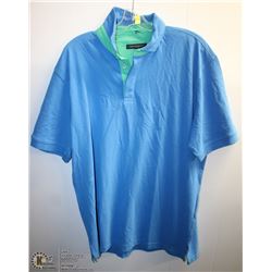 (MENS) BRITCHES BLUE POLO SHIRT SIZE LARGE