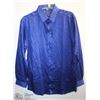 Image 1 : (MENS) BELLISSIMO ROYAL BLUE DRESS SHIRT NECK SIZE 15