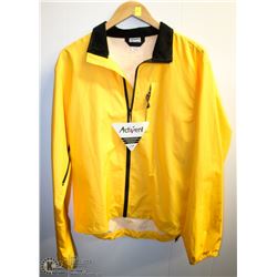 (MENS) ACTIVENT YELLOW WIND BREAKER SIZE MEDIUM