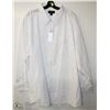 Image 1 : (MENS) PLATINUM WHITE DRESS SHIRT SIZE 5XL