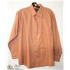 Image 1 : (MENS) PLATINUM RUST COLORED DRESS SHIRT NECK SIZE 15