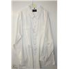 Image 1 : (MENS) WHITEHORSE WHITE & BROWN STRIPED DRESS SHIRT SIZE