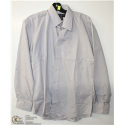 (MENS) PLATINUM GREY DRESS SHIRT NECK SIZE 15