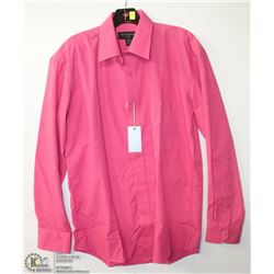 (MENS) PLATINUM HOT PINK DRESS SHIRT NECK SIZE 15