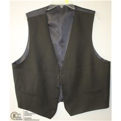 (MENS) BLACK & NAVY VEST SIZE 46R