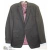 Image 1 : (MENS) GRAFTON BLACK SUIT JACKET SIZE 38R