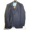 Image 1 : (MENS) BELLISSIMO BLUE & BLACK TEXTURED SUIT JACKET SIZE