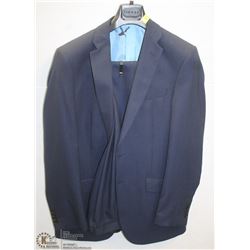 (MENS) BELLISSIMO BLUE & BLACK TEXTURED SUIT JACKET SIZE
