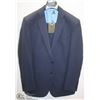 Image 1 : (MENS) BELLISSIMO BLUE & BLACK TEXTURED SUIT JACKET SIZE