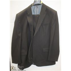 (MENS) BELLISSIMO BLACK PINSTRIPE SUIT JACKET SIZE 44T &