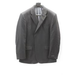 (MENS) BELLISSIMO BLACK PINSTRIPE SUIT JACKET SIZE 46T