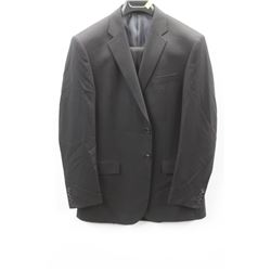 (MENS) BELLISSIMO BLACK PINSTRIPE SUIT JACKET SIZE 42T &