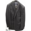 Image 1 : (MENS) BELLISSIMO BLACK PINSTRIPE SUIT JACKET SIZE 40T &