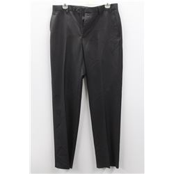 (MENS) GREY TEXTURED DRESS PANTS 32S