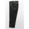 Image 1 : (MENS) DANIEL HECHTER BLACK DRESS PANTS SIZE 34