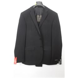 (MENS) BELLISSIMO BLACK PINSTRIPE SUIT JACKET SIZE 40T &