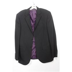 (MENS) GRAFTON BLACK SUIT JACKET SIZE 40T