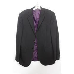 (MENS) GRAFTON BLACK SUIT JACKET SIZE 42T