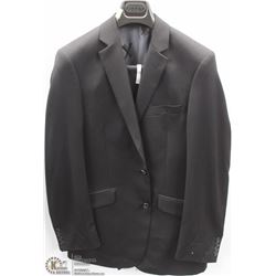 (MENS) BELLISSIMO BLACK SUIT JACKET SIZE 40T & PANTS 34L