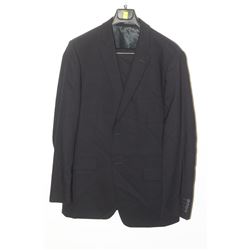 (MENS) GRAFTON NAVY SUIT JACKET SIZE 42T & PANTS 36T